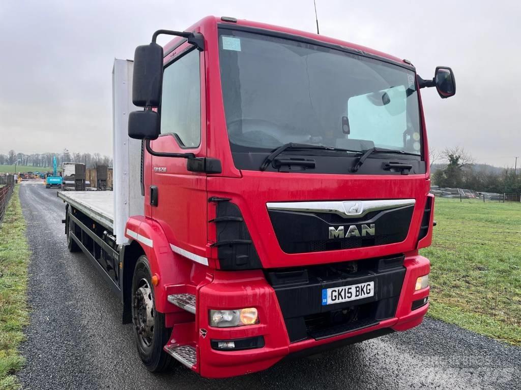 MAN TGM 18.250 Pritschenwagen/Pritschenwagen mit Seitenklappe