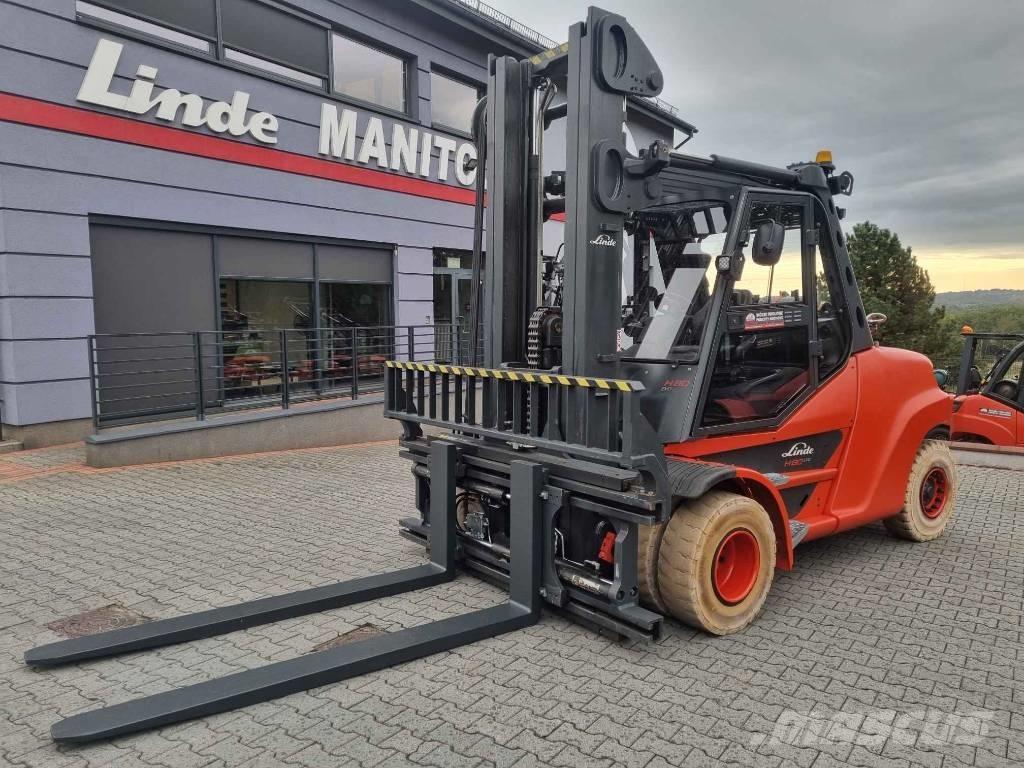 Linde H80T-03/1100 LPG heftrucks