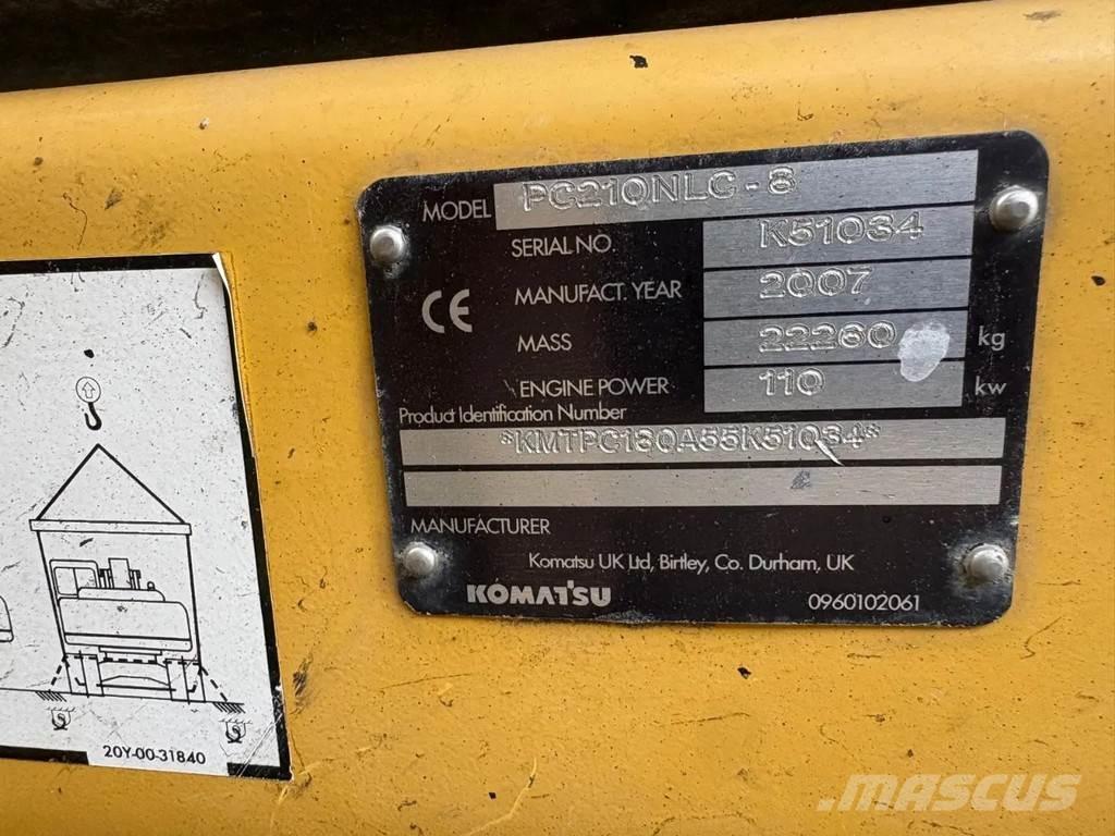Komatsu PC210LC-8 Raupenbagger
