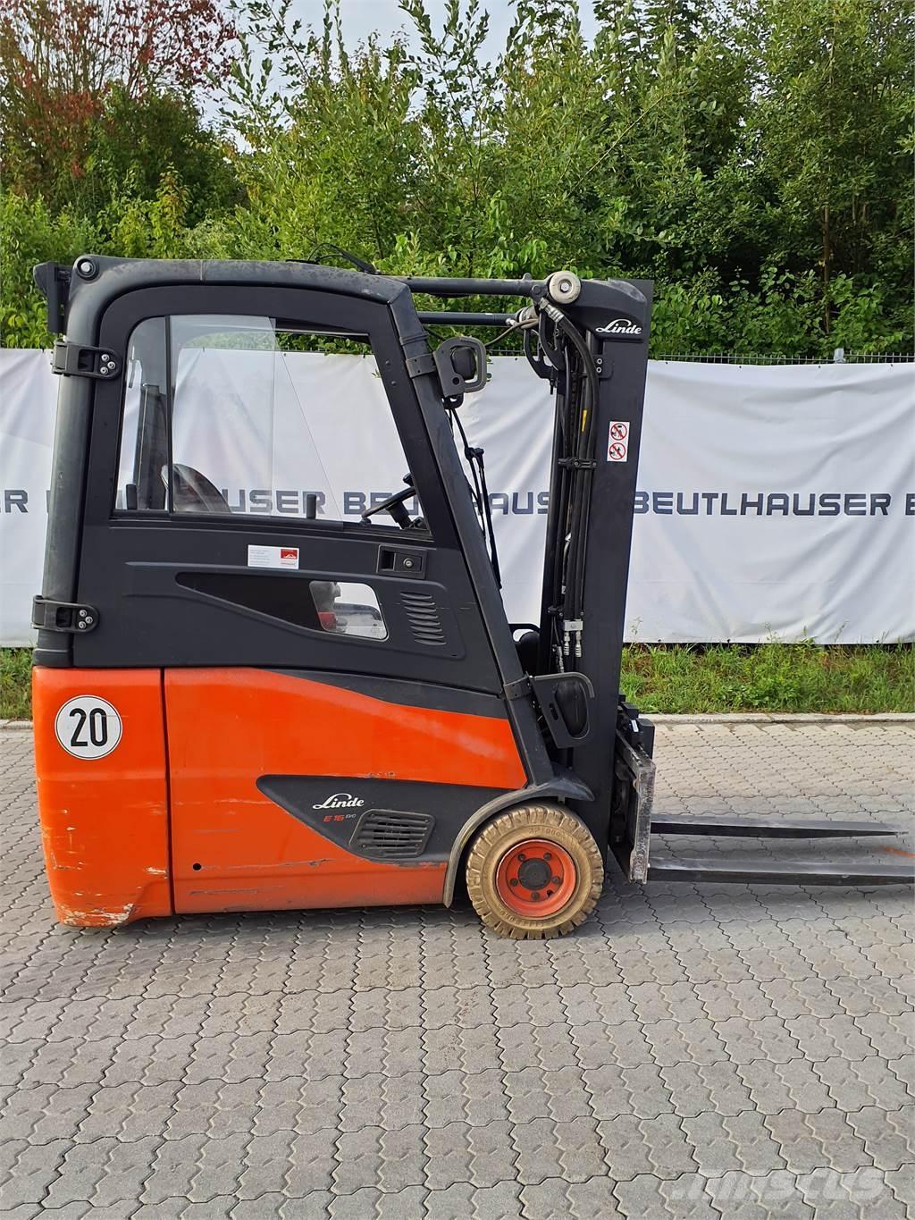 Linde E16 Elektrische heftrucks