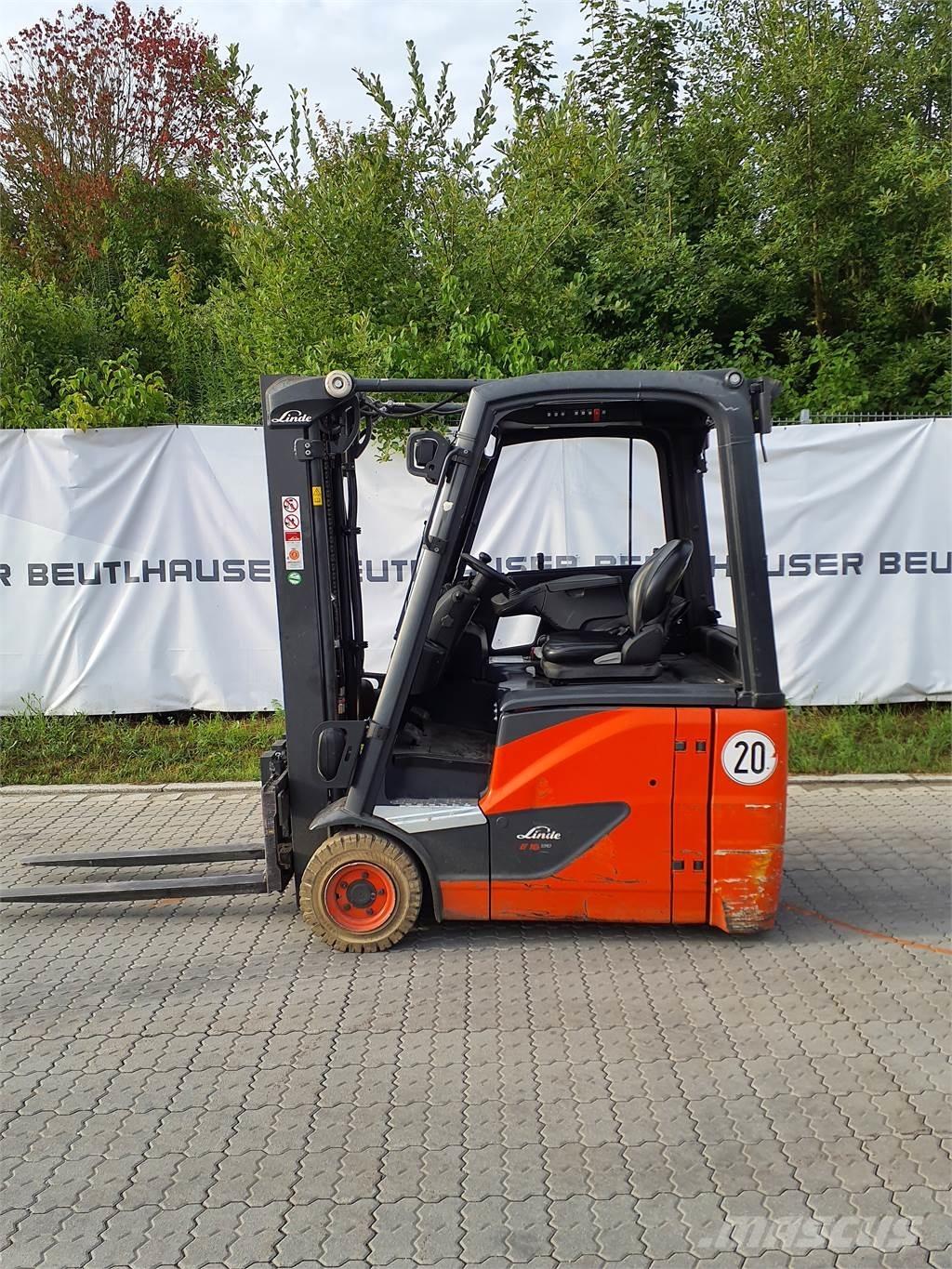 Linde E16 Elektrische heftrucks