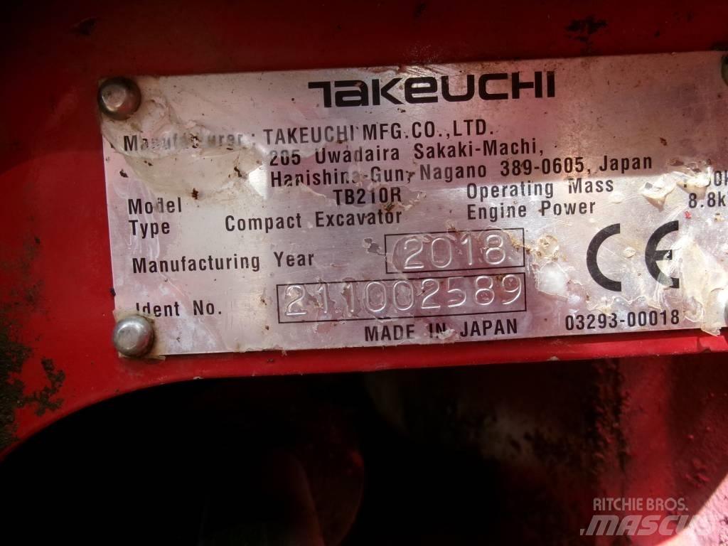 Takeuchi TB 210 R Minibagger < 7t