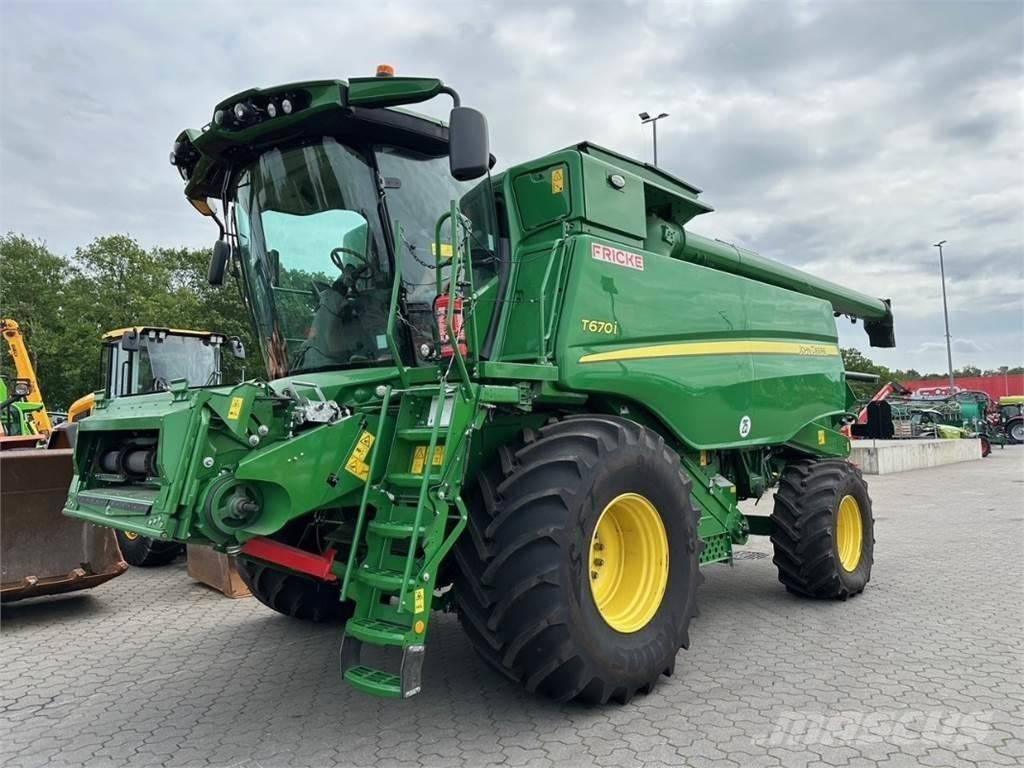 John Deere T 670 i Mähdrescher