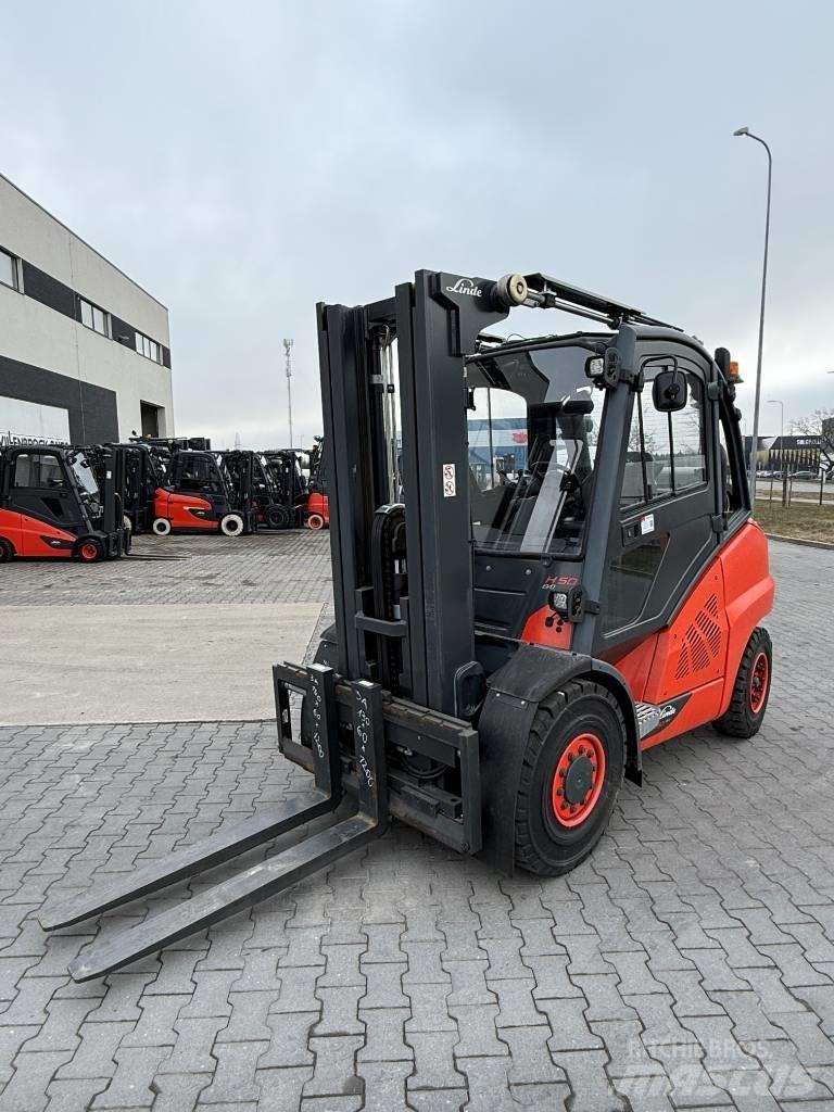 Linde H50T/394-02 LPG heftrucks