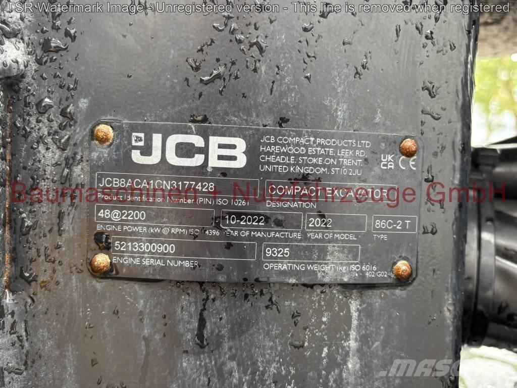 JCB 86C-2 TAB -Demo- Midibagger  7t - 12t