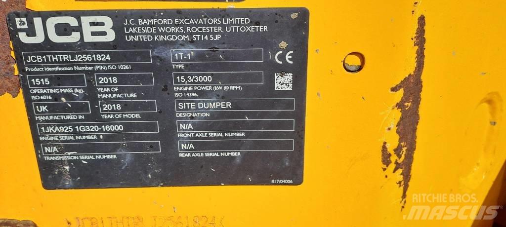 JCB 1 T Minidumper