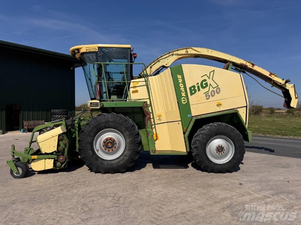 Krone Big X 500 Selbstfahrende Häcksler