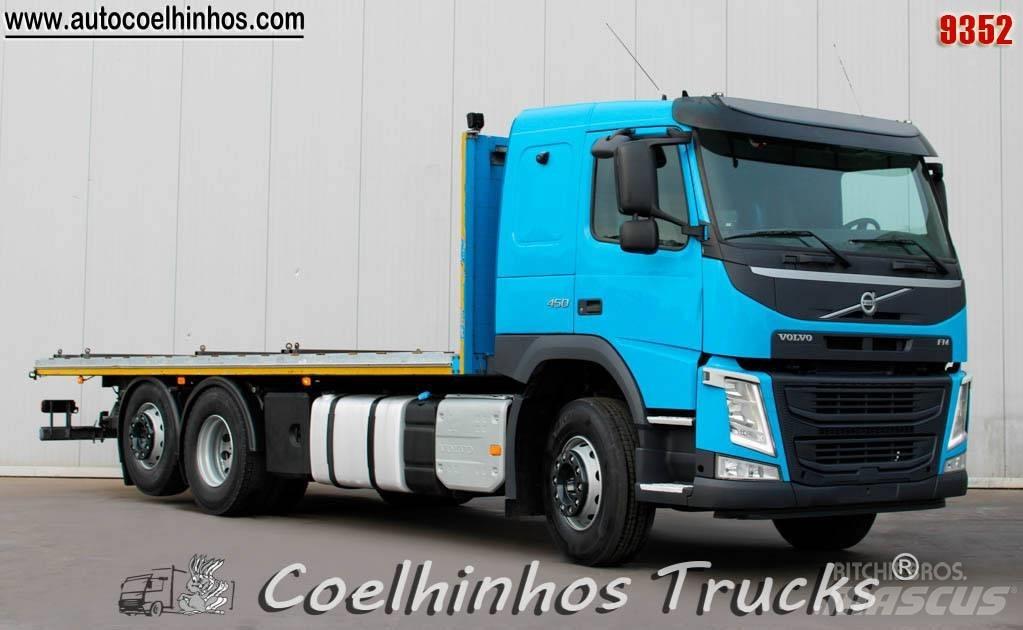 Volvo FM 450 Pritschenwagen/Pritschenwagen mit Seitenklappe
