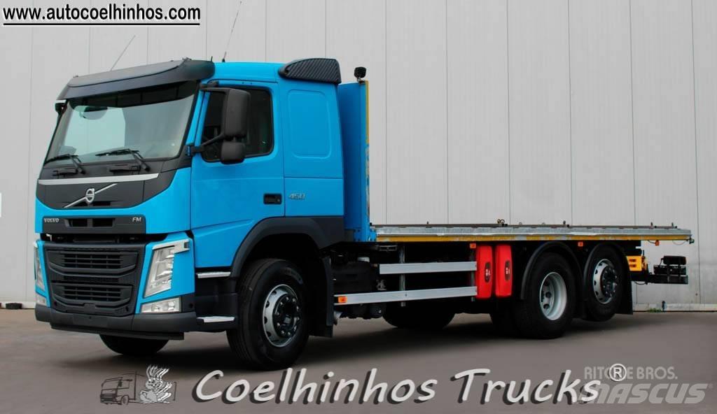 Volvo FM 450 Pritschenwagen/Pritschenwagen mit Seitenklappe
