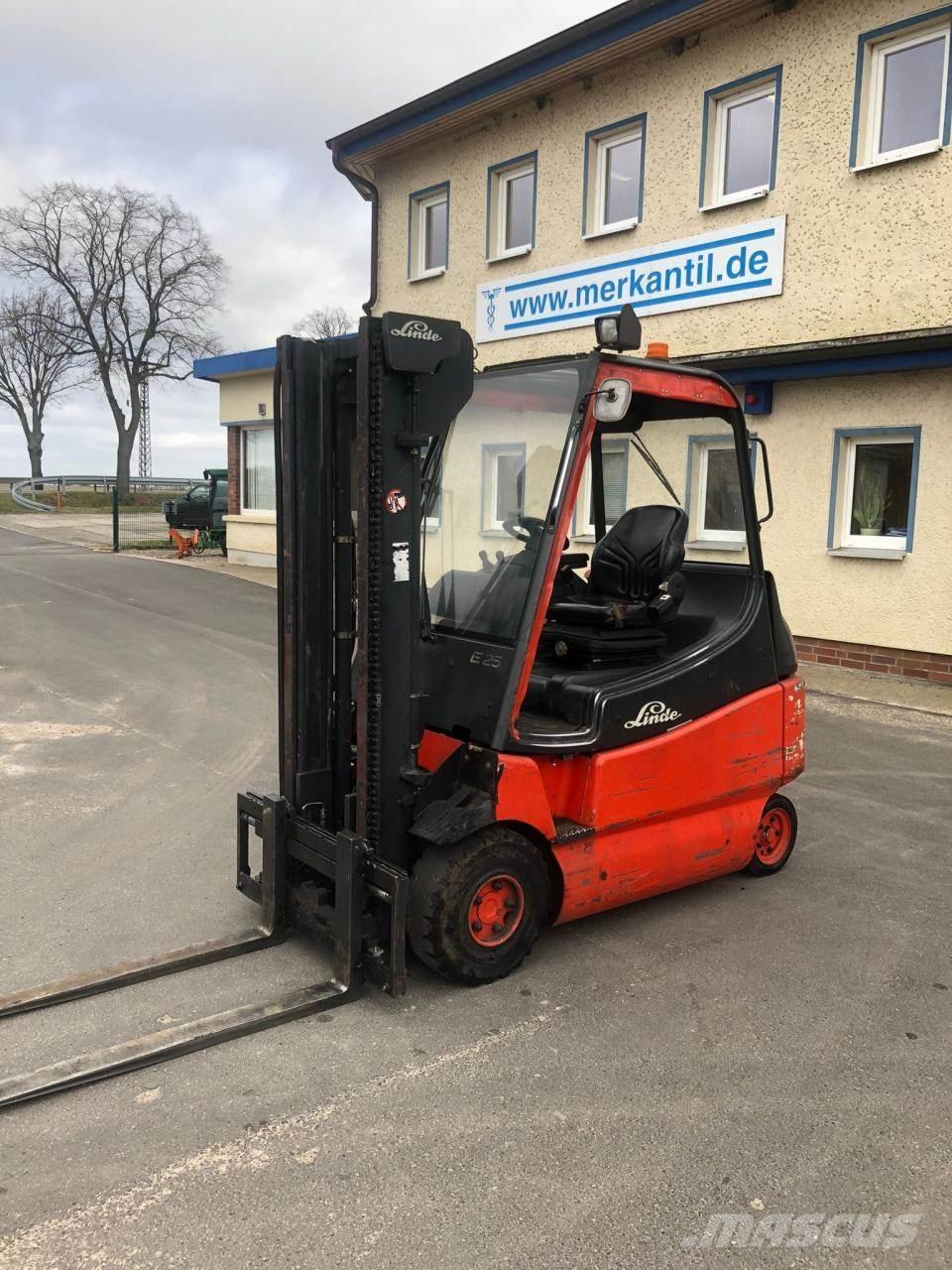 Linde E 25 Elektrische heftrucks