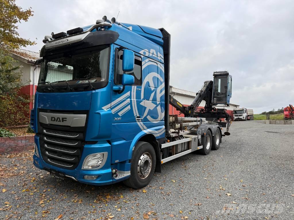 DAF XF 530 6x4 Forsttransportfahrzeuge