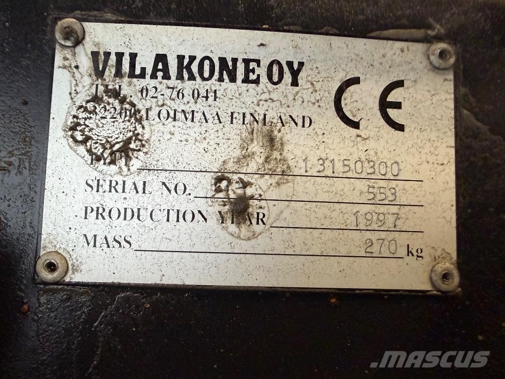 Vila Hiekoitin Kompakttraktor-Aufsätze