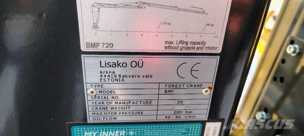 BMF BMF 720 11T1 PRO Forstanhänger