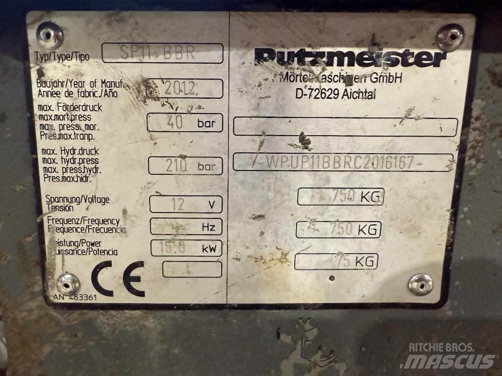 Putzmeister SP 11 Betonmischer