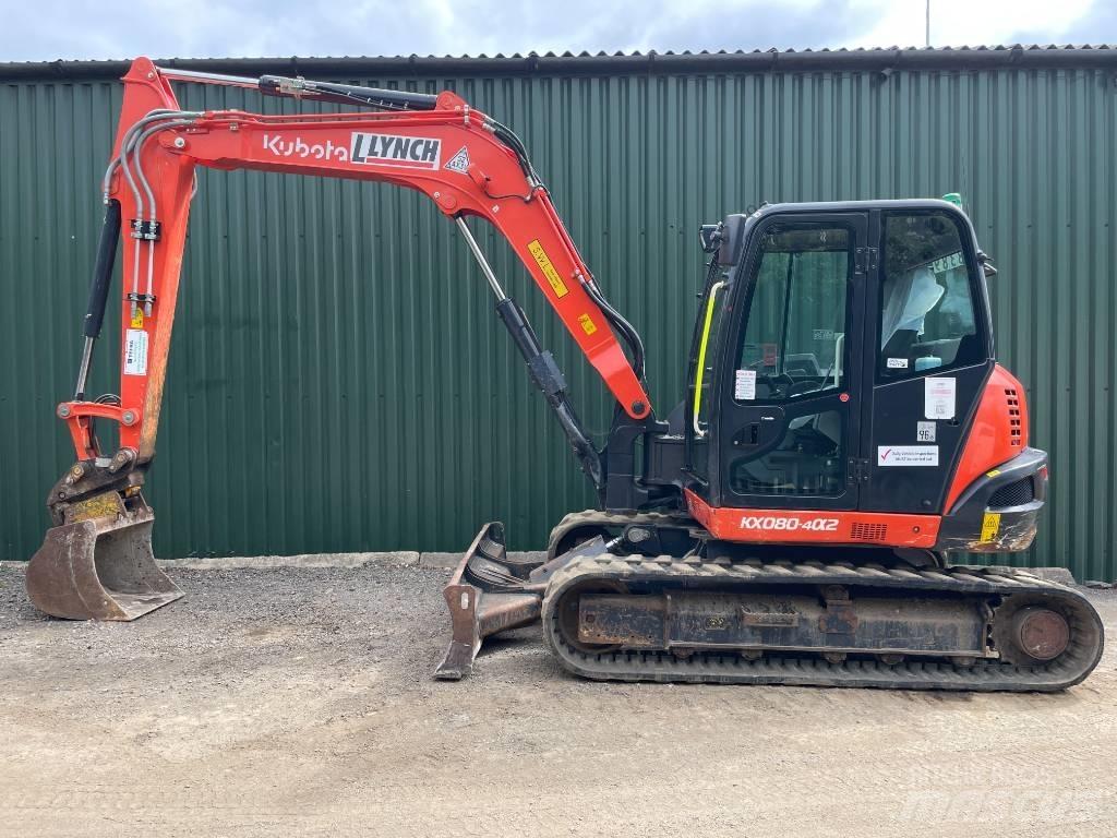 Kubota KX 080-4 Midibagger  7t - 12t