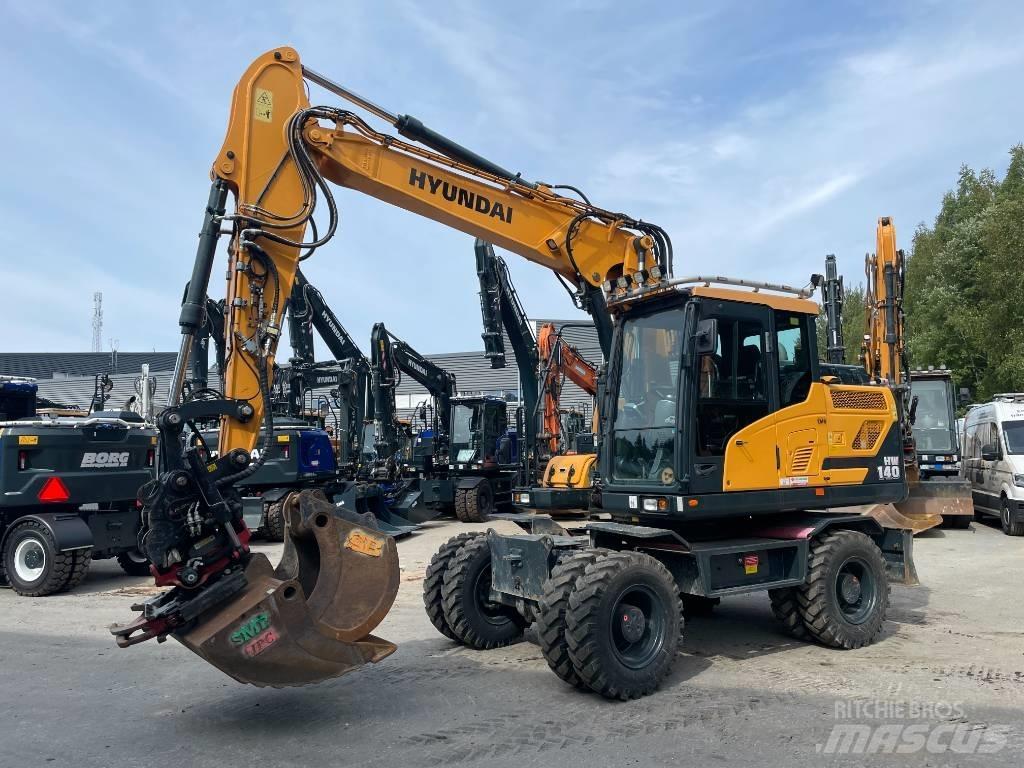 Hyundai HW140 Mobilbagger
