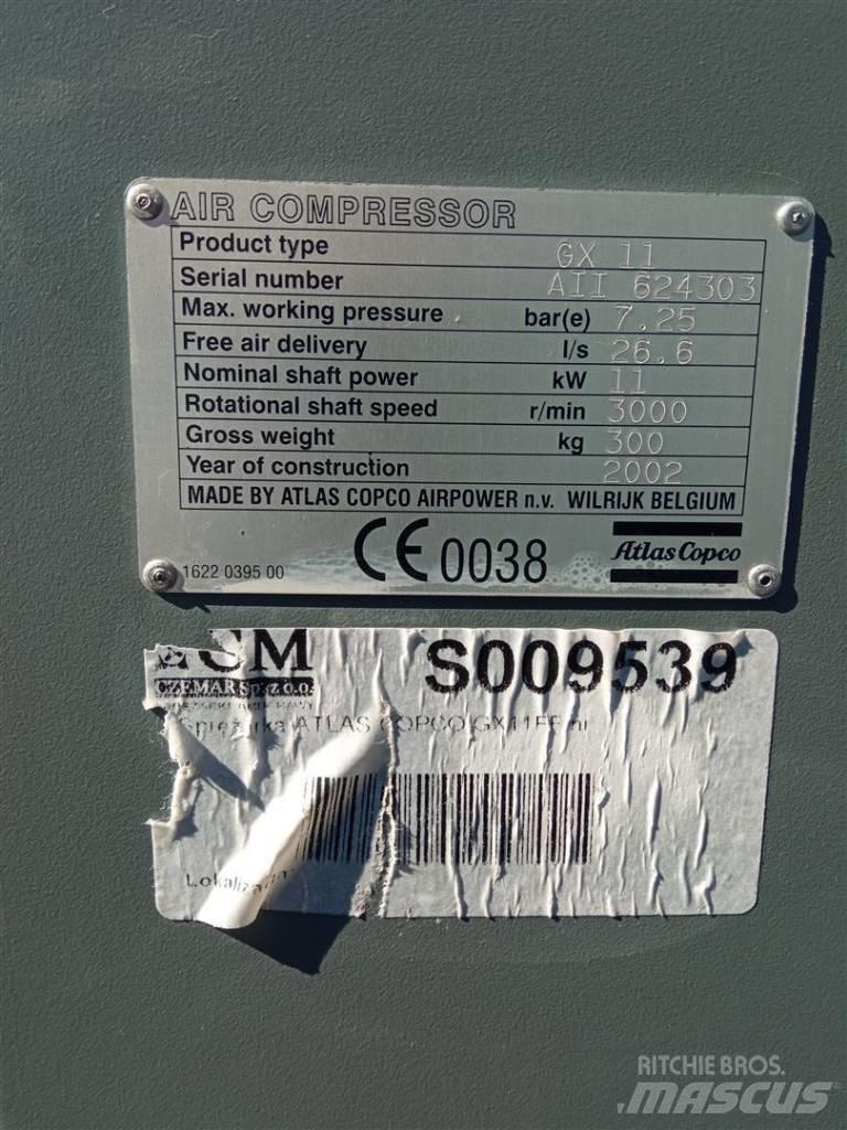 Atlas Copco GX11FF Kompressoren