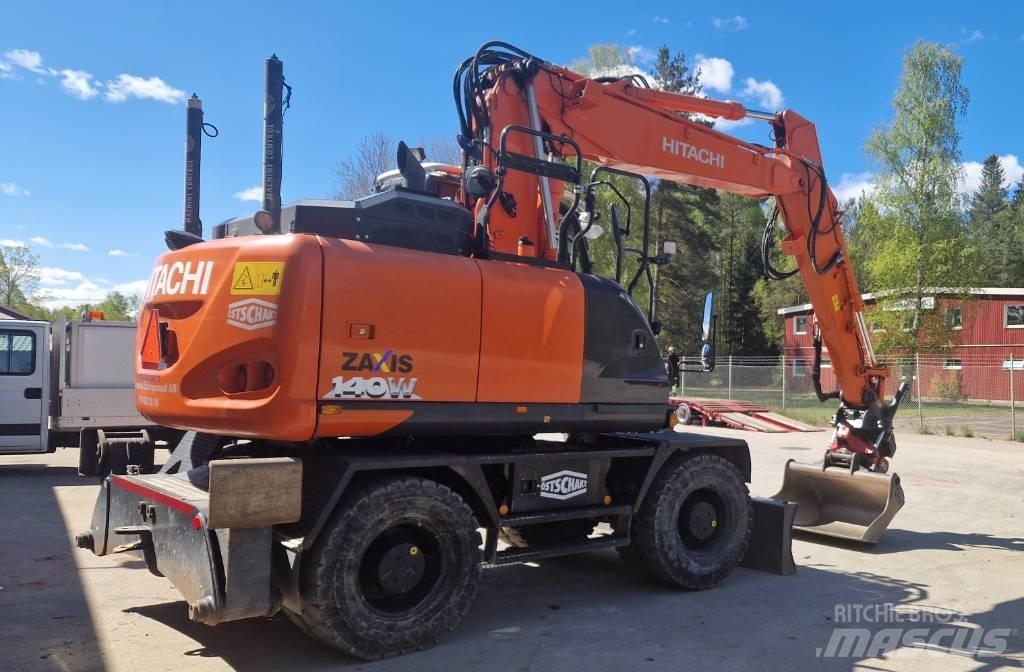Hitachi ZX 140 W-6 Mobilbagger