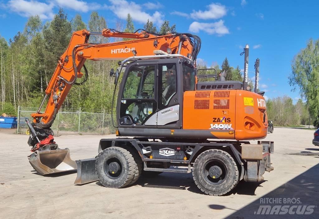 Hitachi ZX 140 W-6 Mobilbagger