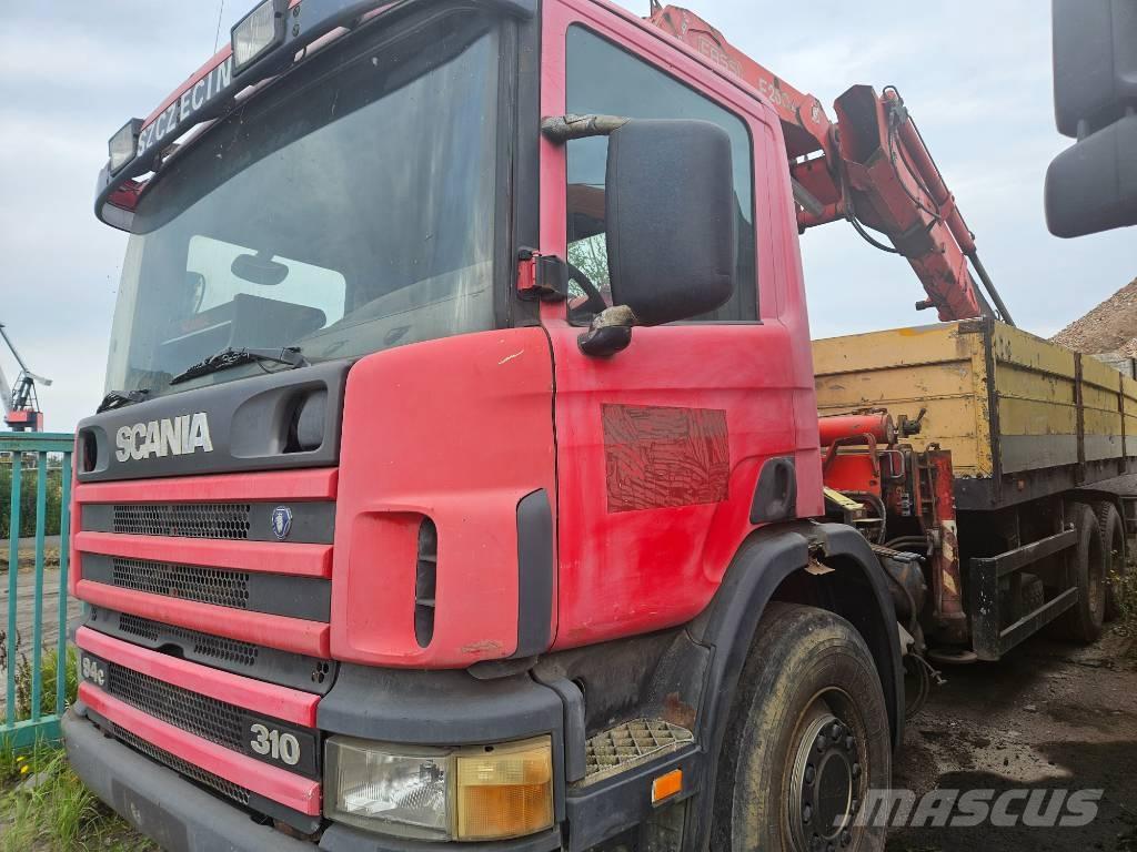 Scania P 94 FASSI Kofferaufbau