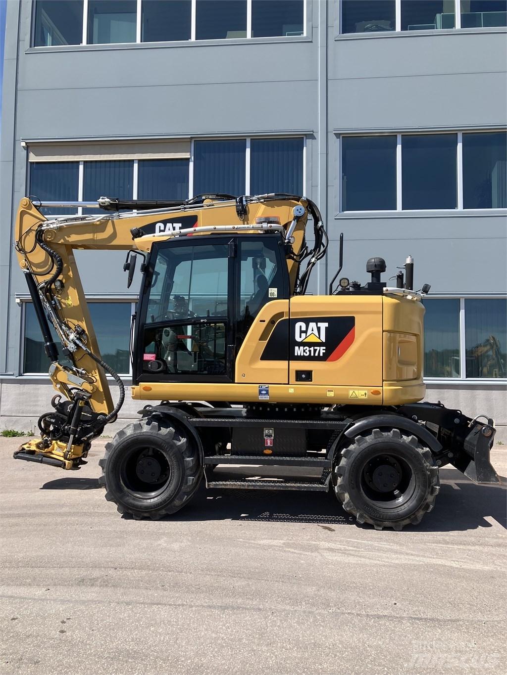 CAT 317 F Mobilbagger