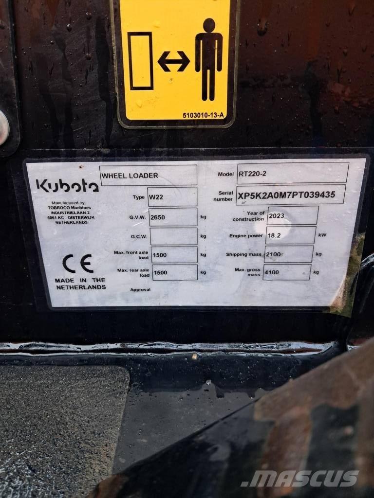 Kubota RT 220-2e Minilader