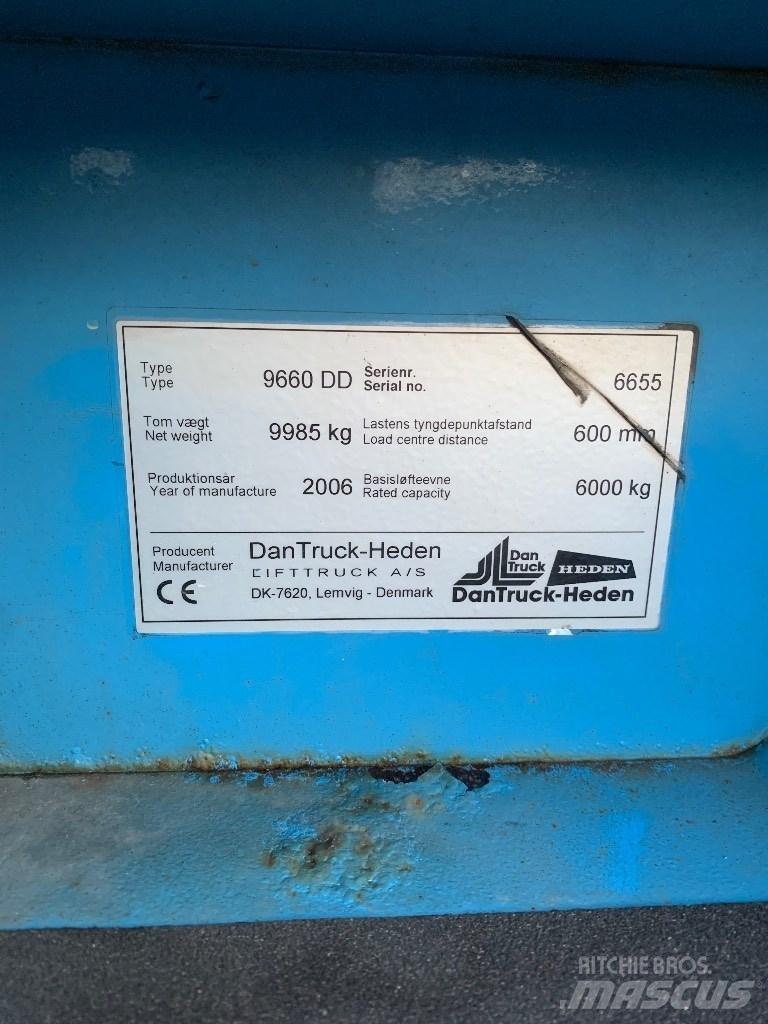 Dantruck 9660 DD Diesel heftrucks