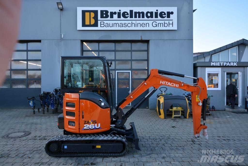 Hitachi ZX 26 U-6 Minibagger < 7t