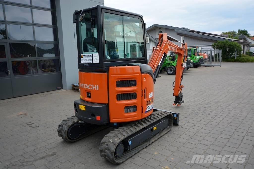 Hitachi ZX 26 U-6 Minibagger < 7t