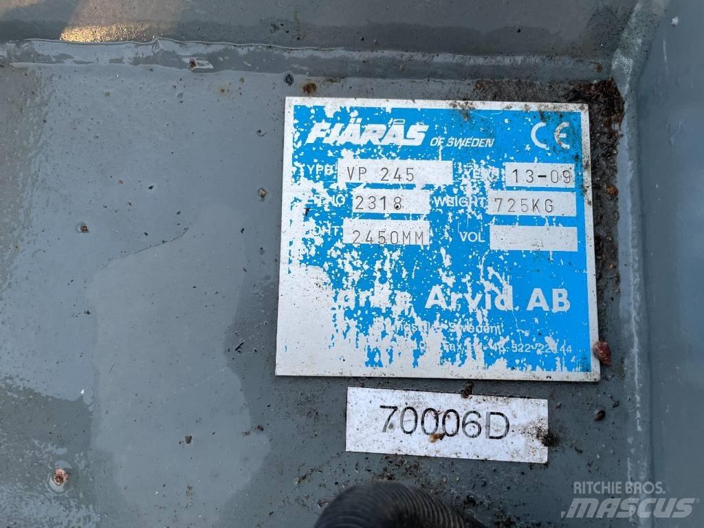 Fjärås VP245 Schneeschilde und -pflüge