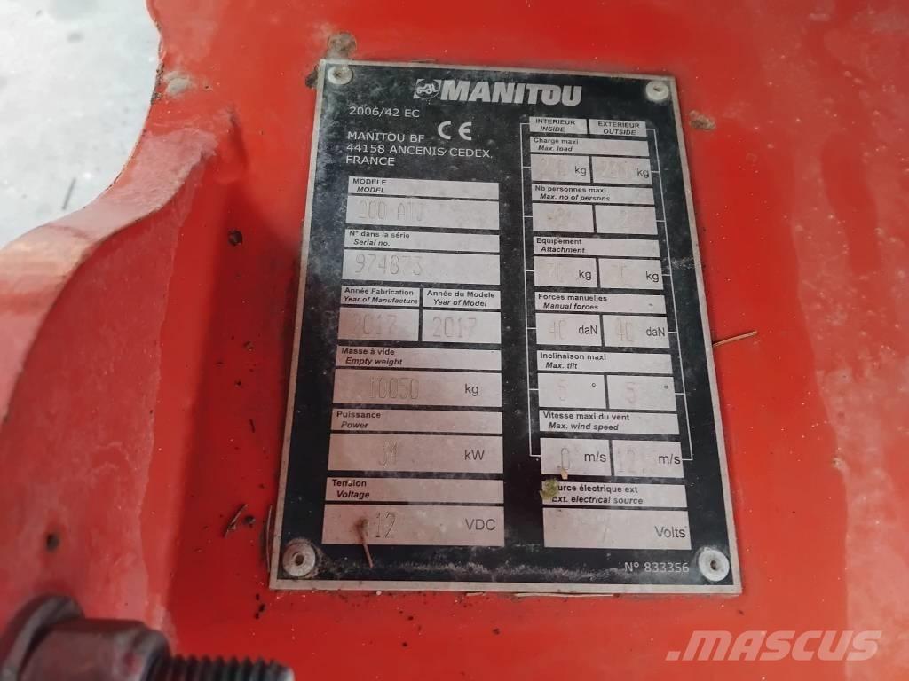 Manitou 200 ATJ Gelenkteleskoparbeitsbühnen