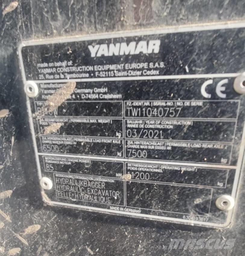 Yanmar B 110 W Mobilbagger