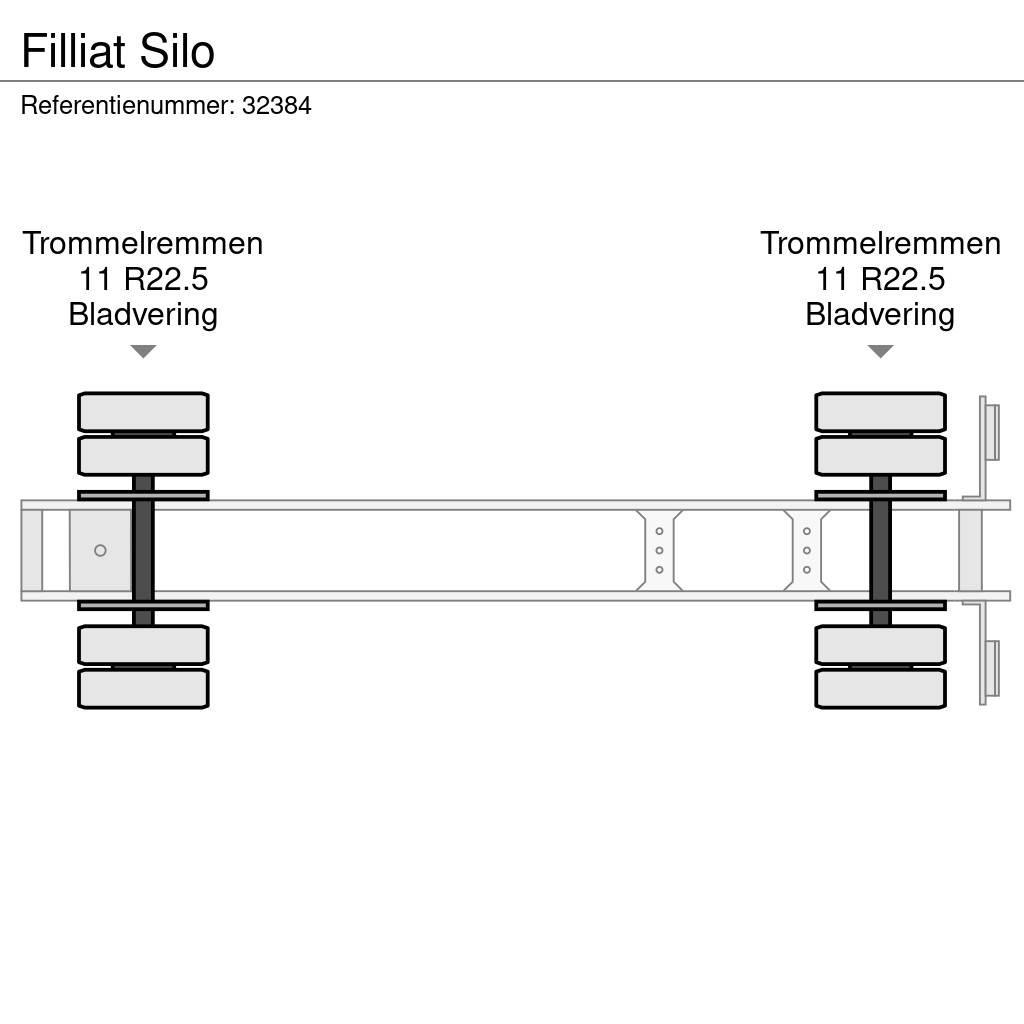  FILLIAT Silo Tankauflieger