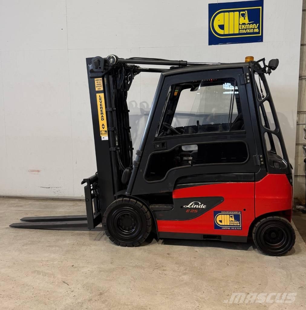 Linde truck E25 Elektrische heftrucks