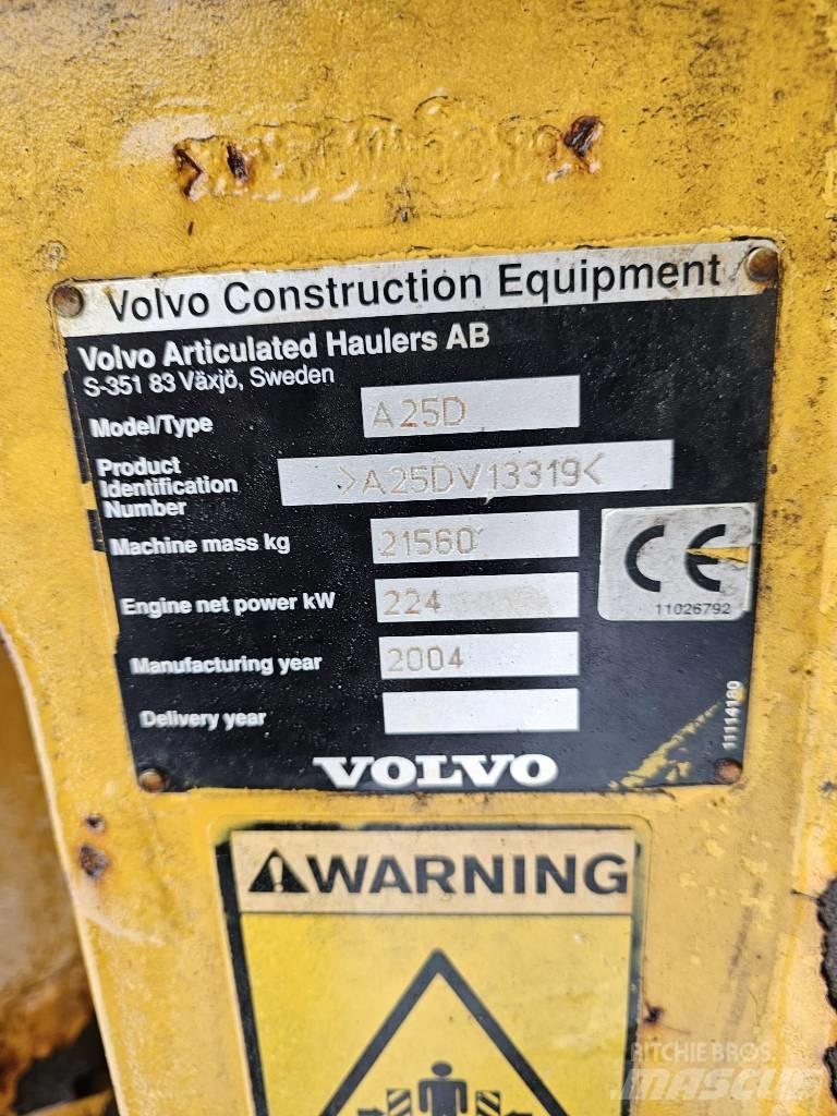 Volvo A25D / a30, a35 Dumper - Knickgelenk