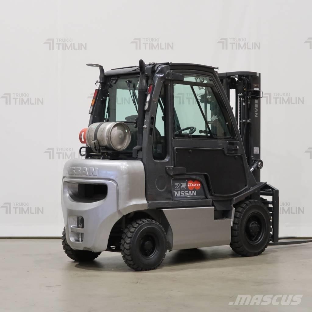 Nissan U1D2A25LO LPG heftrucks