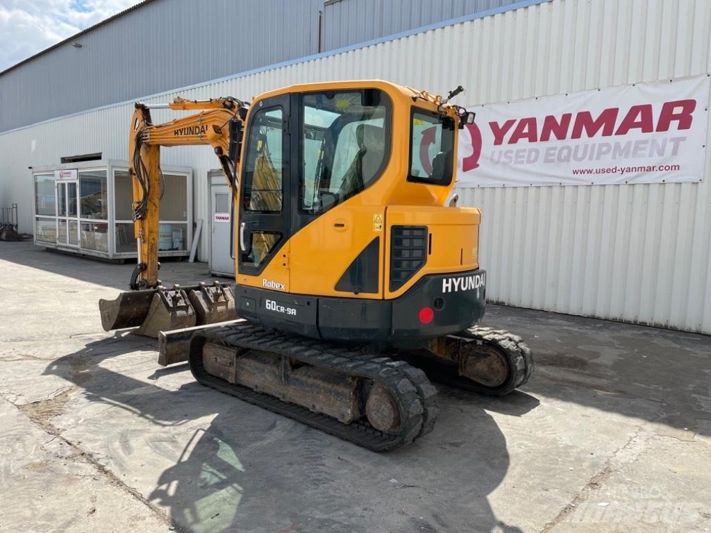 Hyundai R60 CR9A Minibagger < 7t