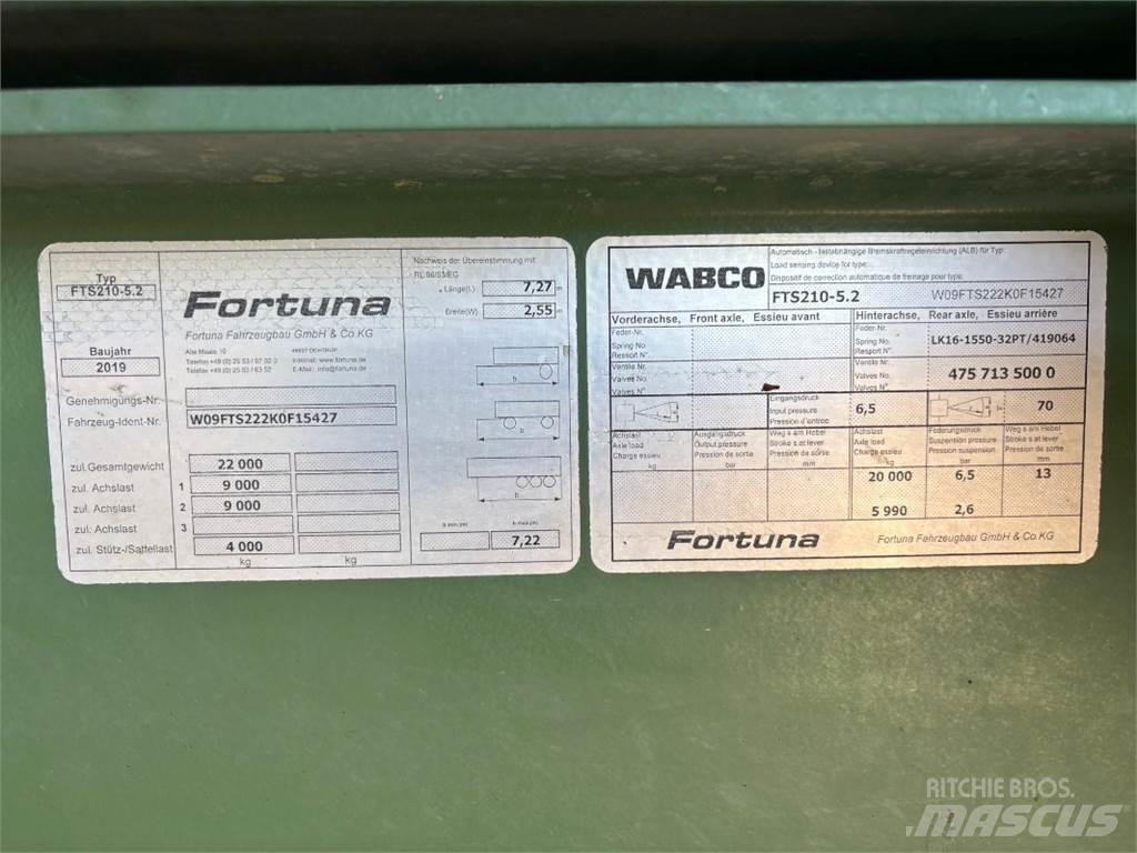 Fortuna FTS 210 Ballenanhänger
