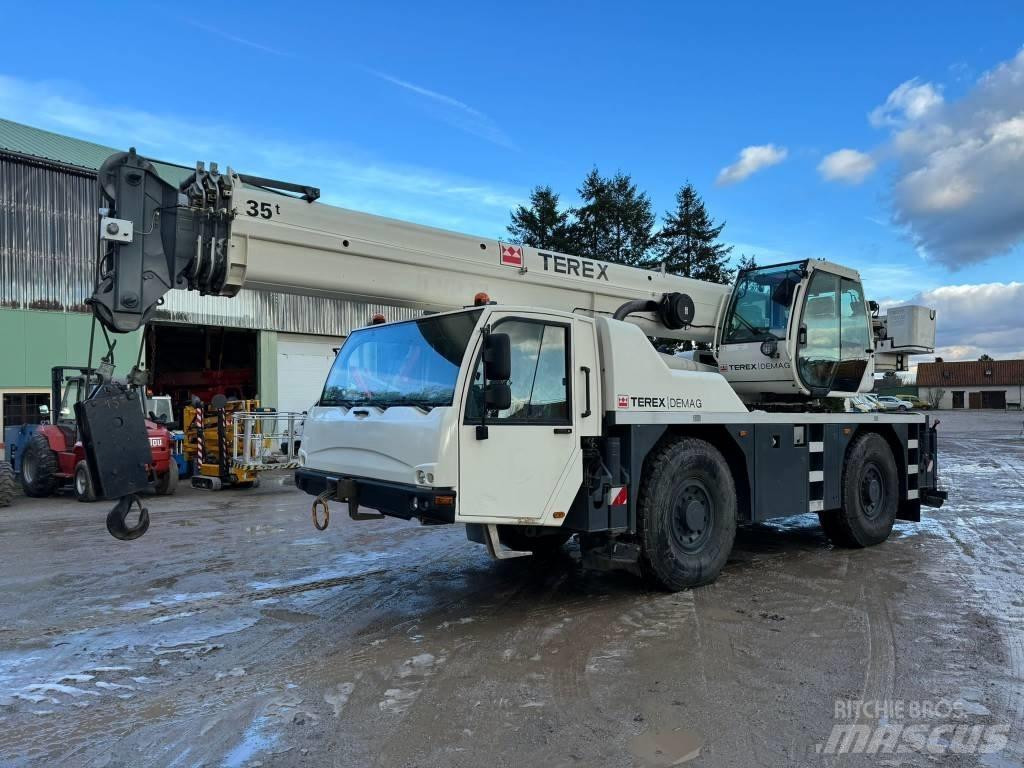 Terex AC 35 Ruwterrein kranen