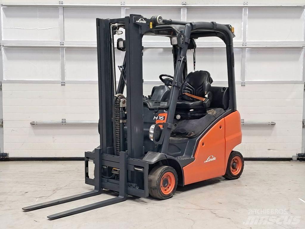 Linde H16D Diesel heftrucks