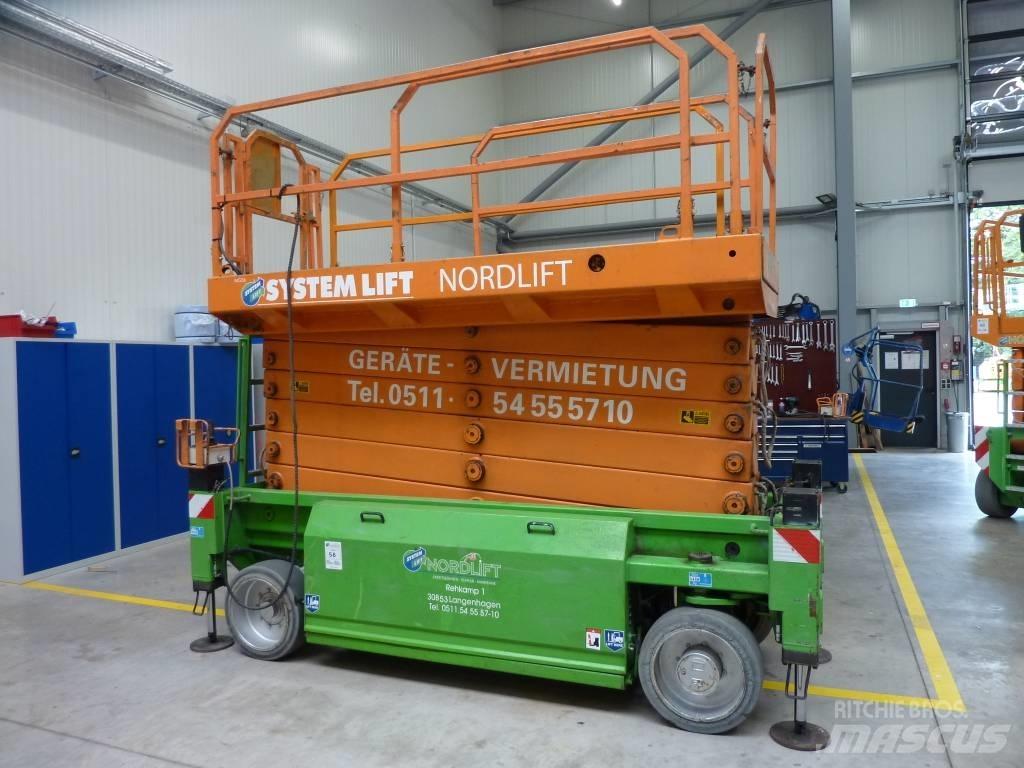 HAB S 175 12 E2WD Scheren-Arbeitsbühnen