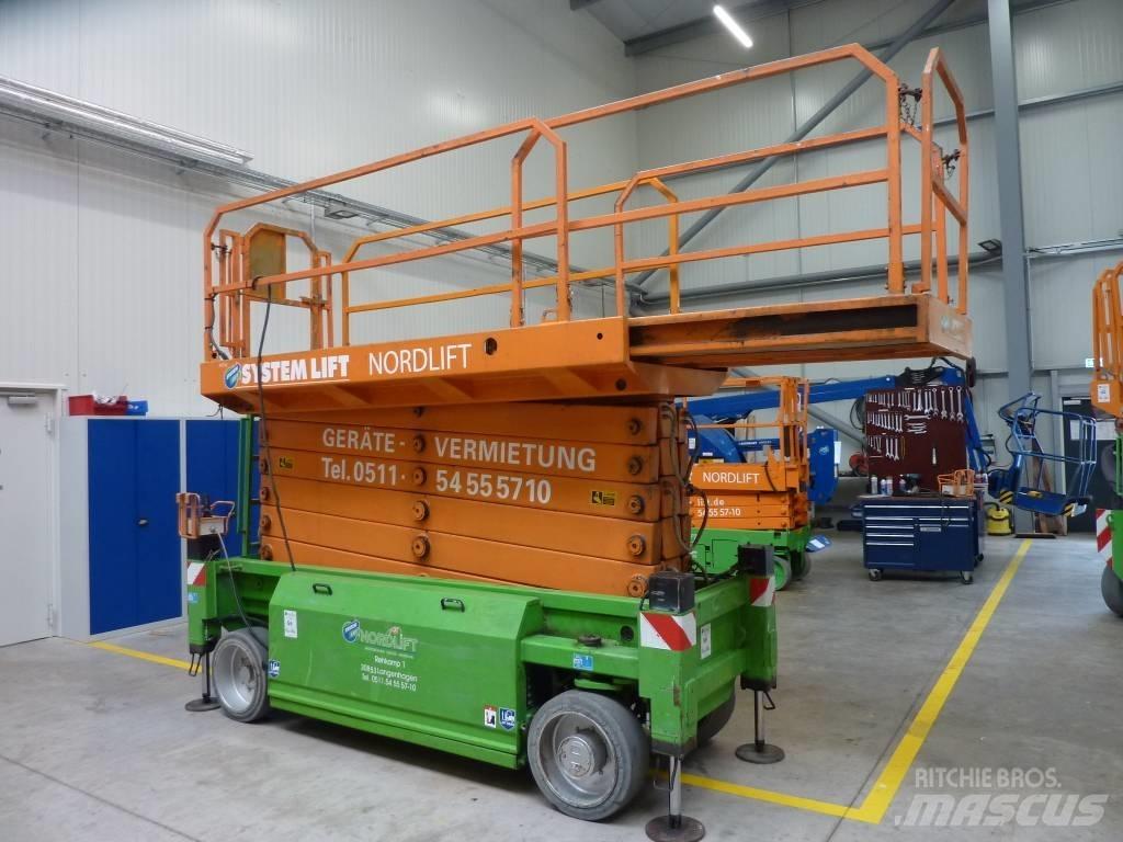 HAB S 175 12 E2WD Scheren-Arbeitsbühnen