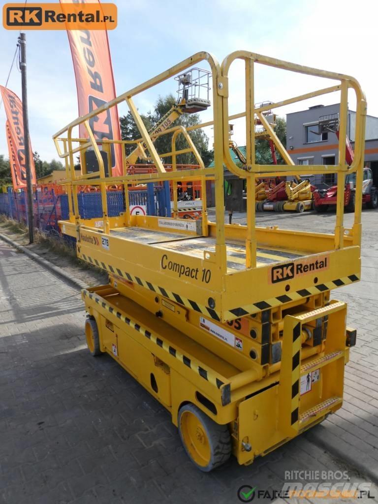 Haulotte Compact 10 Scheren-Arbeitsbühnen