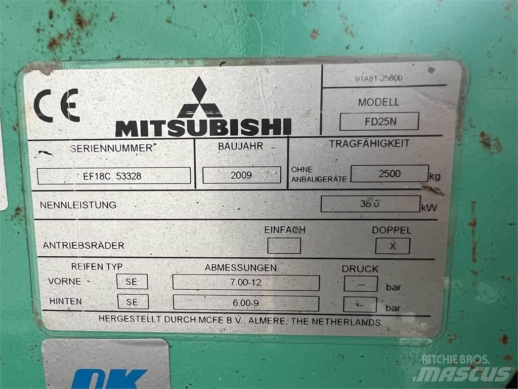 Mitsubishi FD25N Diesel heftrucks