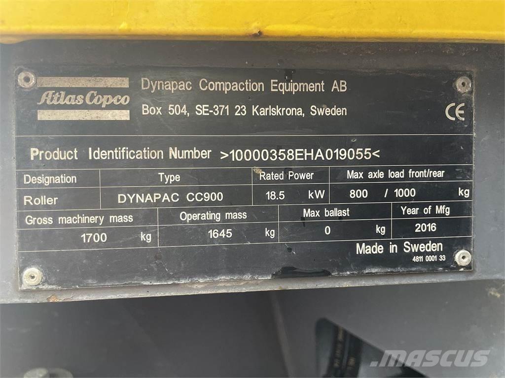 Atlas Copco CC900 Walzen