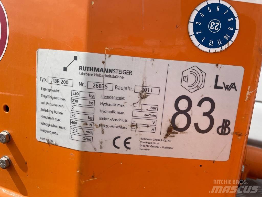 Ruthmann TBR 200 LKW-Arbeitsbühnen