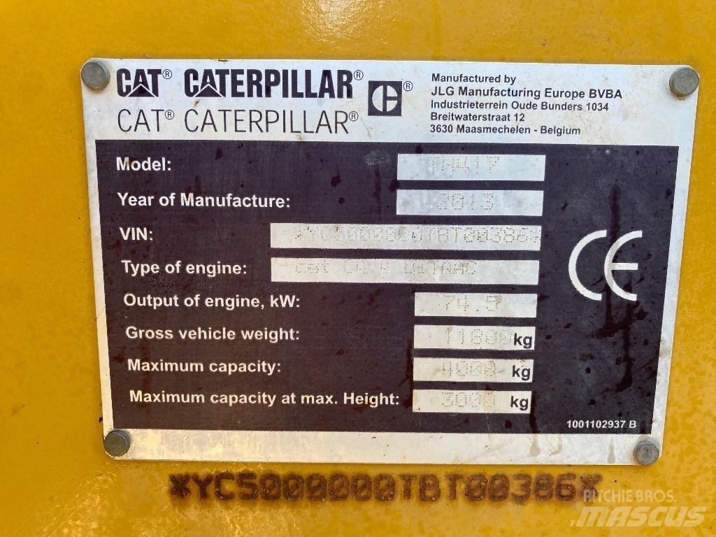 CAT TH 417 Teleskoplader