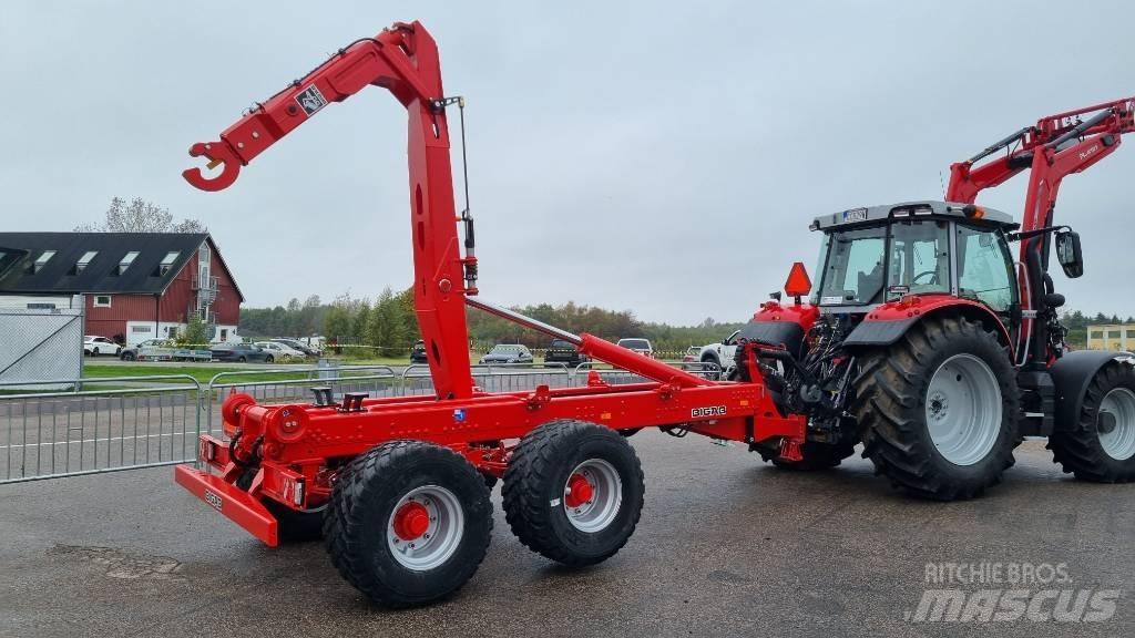 Bigab B12 Växlarvagn Anhänger mit Hakenlift