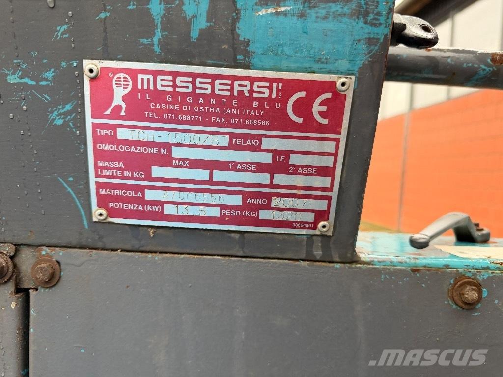 Messersi TCH 1500 BT Raupendumper