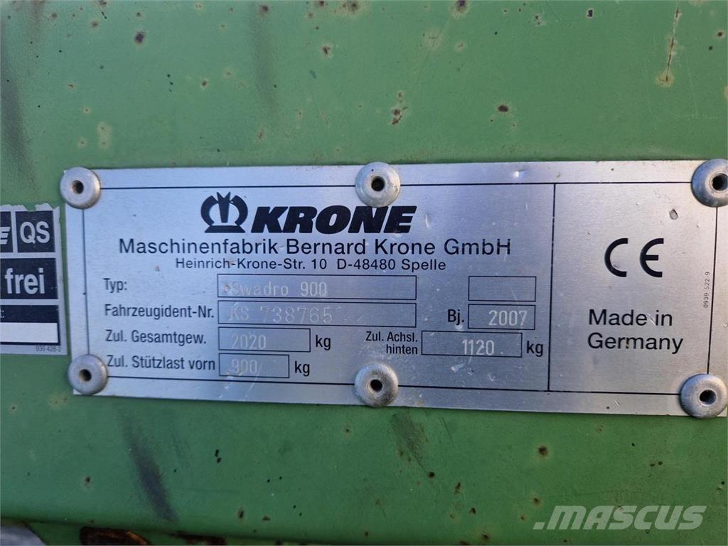 Krone Swadro 900 Schwader